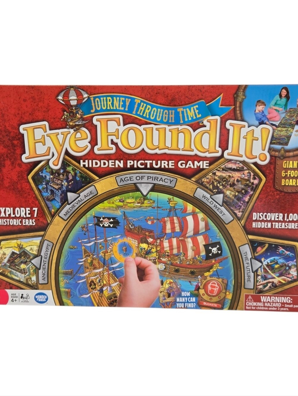 Eye Found It! Journey Through Time Game Hidden Picture Family Time **COMPLETE**